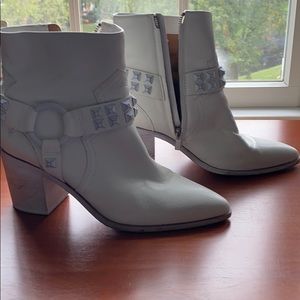 Frye Women's Flynn Deco Stud Harness Short Ankle